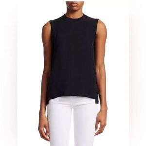 Black Rag & Bone New York “Aiden” sleeveless top with buttons  size small